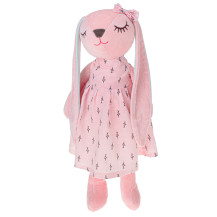 Maskotka pluszowa królik różowy 52 cm - miękki pluszak dla dzieci