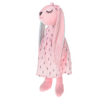 Maskotka pluszowa królik różowy 52 cm - miękki pluszak dla dzieci