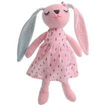 Maskotka pluszowa królik różowy 52 cm - miękki pluszak dla dzieci