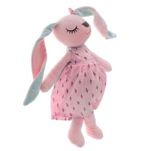 Maskotka pluszowa królik różowy 52 cm - miękki pluszak dla dzieci
