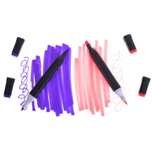 Markery dwustronne alkoholowe w etui 168 szt. - zestaw