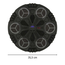 Tarcza bokserska na ścianę z bluetooth LED USB dla dzieci 8+