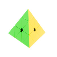 Gra logiczna piramida kostka łamigłówka moyu 10x10x10 cm