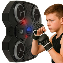 Tarcza bokserska na ścianę z bluetooth LED USB dla dzieci 8+
