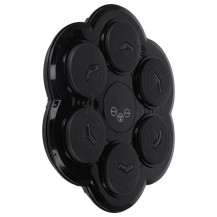 Elektroniczna tarcza bokserska ścienna LED bluetooth USB z rękawicami