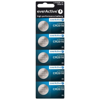 EverActive CR2016 bateria litowa guzikowa - blister 5 szt.