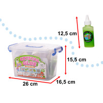 Klej żel kryształowy 3D crystal glue zestaw kreatywny 26el.