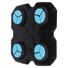 Tarcza bokserska ścienna LED bluetooth USB z rękawicami KX3006