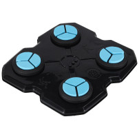 Tarcza bokserska ścienna LED bluetooth USB z rękawicami KX3006
