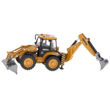Koparka ładowarka metalowa h-toys 1704 skala 1:50 z ruchomymi łyżkami