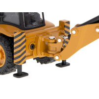 Koparka ładowarka metalowa h-toys 1704 skala 1:50 z ruchomymi łyżkami
