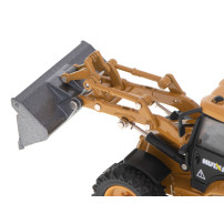 Koparka ładowarka metalowa h-toys 1704 skala 1:50 z ruchomymi łyżkami