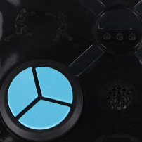 Tarcza bokserska ścienna LED bluetooth USB z rękawicami KX3006