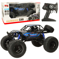 Samochód RC crawler climbing car 1:10 4WD 48cm niebieski