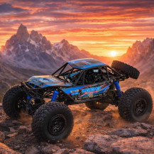 Samochód RC crawler climbing car 1:10 4WD 48cm niebieski