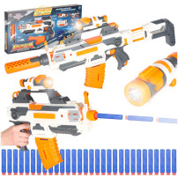Karabin blaster modular 4w1 30 strzałek - wyrzutnia piankowa