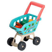 Sklep dla dzieci supermarket z wózkiem i akcesoriami, 47 el.