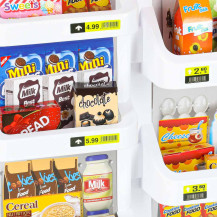 Sklep dla dzieci supermarket z wózkiem i akcesoriami KX6394