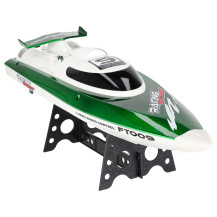 Łódź zdalnie sterowana RC FT009 zielona 30 km/h, zasięg 150 m
