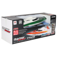 Łódź zdalnie sterowana RC FT009 zielona 30 km/h, zasięg 150 m