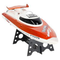 Łódź zdalnie sterowana RC FT009 pomarańczowa 30 km/h