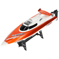Łódź zdalnie sterowana RC FT009 pomarańczowa 30 km/h