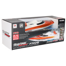 Łódź zdalnie sterowana RC FT009 pomarańczowa 30 km/h
