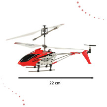 Helikopter RC syma S107H 2.4ghz czerwony - zdalnie sterowany