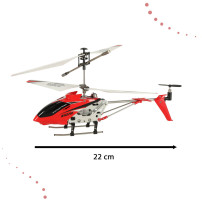 Helikopter RC syma S107H 2.4ghz czerwony - zdalnie sterowany