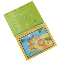Kolorowanka wodna książeczka z mazakiem - zwierzęta 3+