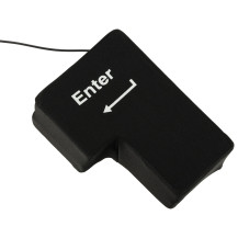 Poduszka antystresowa klawisz enter XL USB na biurko