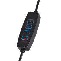 Lampka biurkowa LED z lupą x3 i regulowanym wysięgnikiem - KX2987