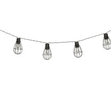 Solarna girlanda ogrodowa loft 10 LED, IP65, 3,8 m
