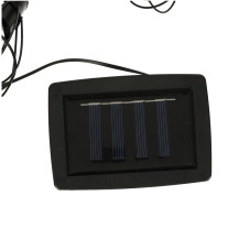 Solarna girlanda ogrodowa loft 10 LED, IP65, 3,8 m