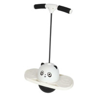 Skoczek pogo jumper dla dzieci IKONKA biało-czarny 6+