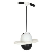 Skoczek pogo jumper dla dzieci IKONKA biało-czarny 6+