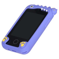 Smartfon dla dzieci IKONKA niebieski dinozaur, karta 8GB