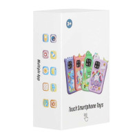Smartfon dla dzieci IKONKA zielony dinozaur, aparat, karta 8GB