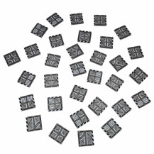 Klocki magnetyczne 3D miasto i samochody 91 el. ikonka