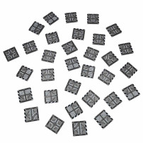Klocki magnetyczne 3D miasto i samochody 91 el. ikonka