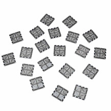 Klocki magnetyczne 3D straż pożarna IKONKA 92 elementy