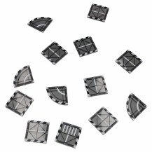 Klocki magnetyczne 3D straż pożarna ikonka 48 elementów