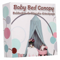 Baldachim dziecięcy beżowy boho ikonka - namiot nad łóżko