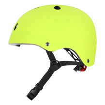 Kask rowerowy trike fix dziecięcy LED regulowany 48-54 cm zielony