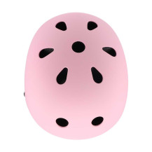 Kask rowerowy dziecięcy trike fix LED regulowany 48-54 cm różowy