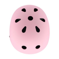 Kask rowerowy dziecięcy trike fix LED regulowany 48-54 cm różowy