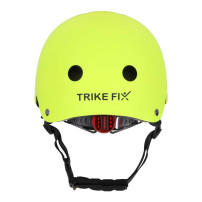 Kask rowerowy trike fix dziecięcy LED regulowany 48-54 cm zielony
