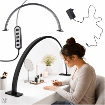 Lampa kosmetyczna LED bezcieniowa do manicure IKONKA - czarna