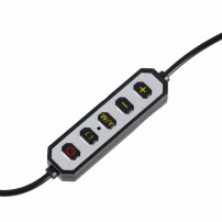 Lampa kosmetyczna LED bezcieniowa do manicure IKONKA - czarna