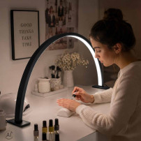 Lampa kosmetyczna LED bezcieniowa do manicure IKONKA - czarna